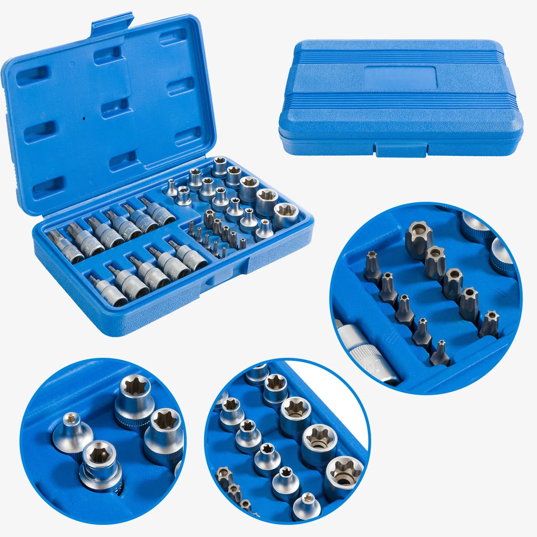 Außen Torx Nüsse 34-tlg