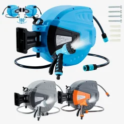 Automatischer Gartenschlauchaufroller 30 m
