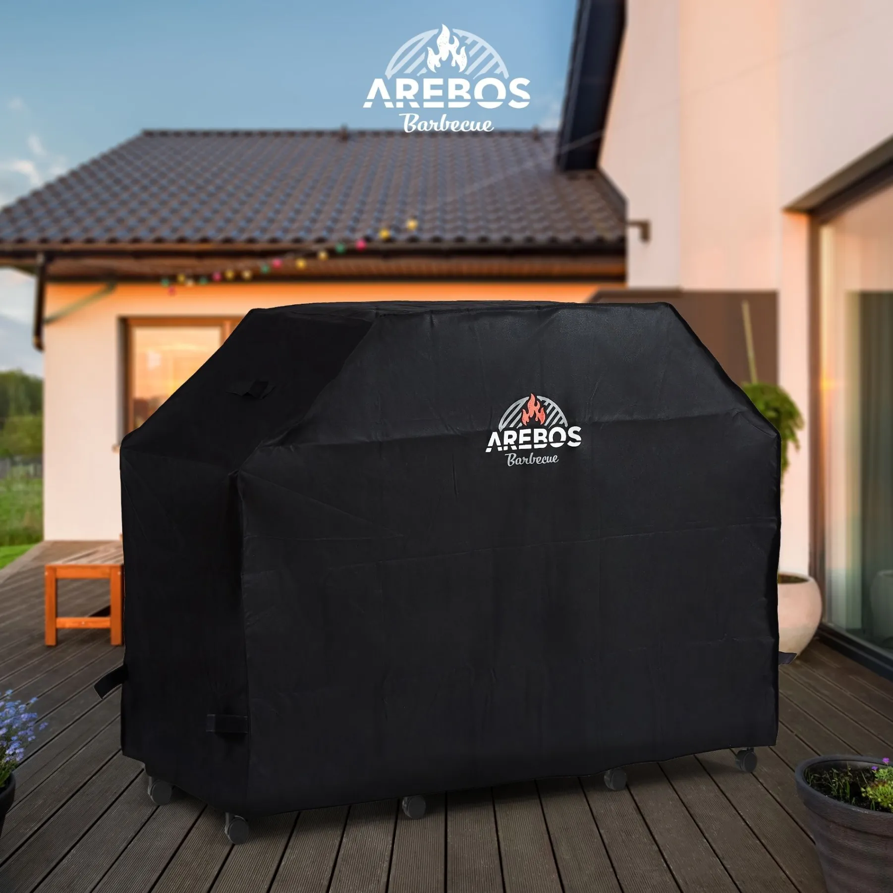 BBQ Grillhaube Abdeckung 152 x 71 x 112 cm