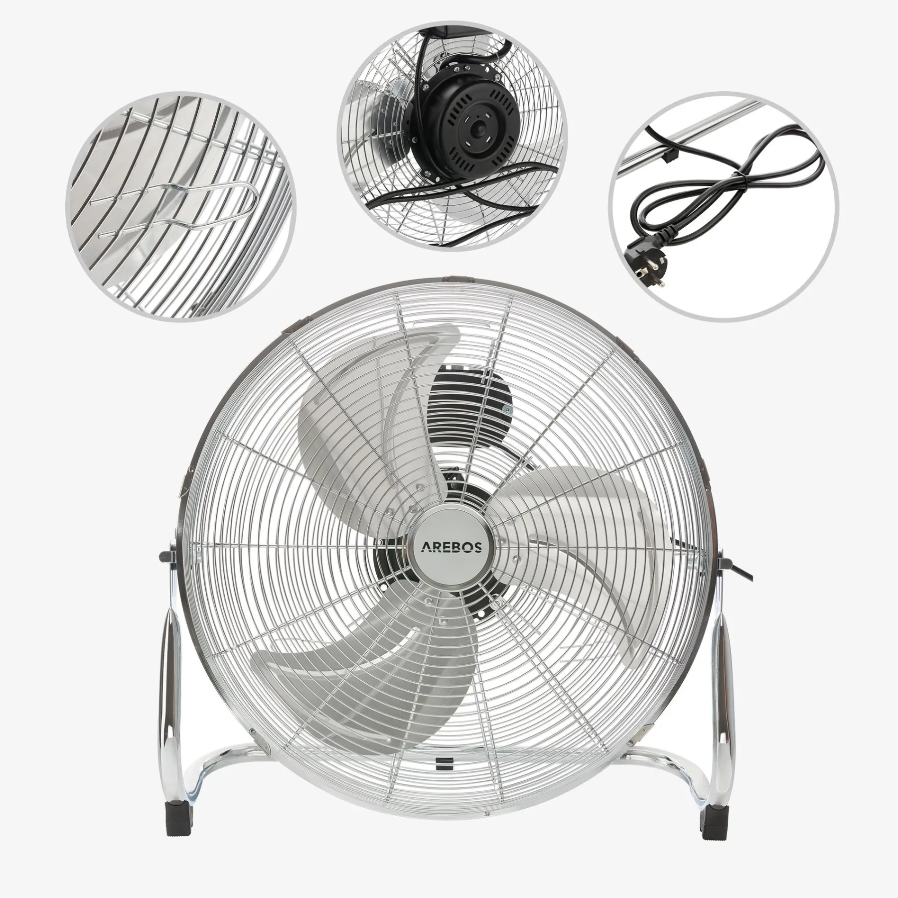 Bodenventilator 18 Zoll 120W