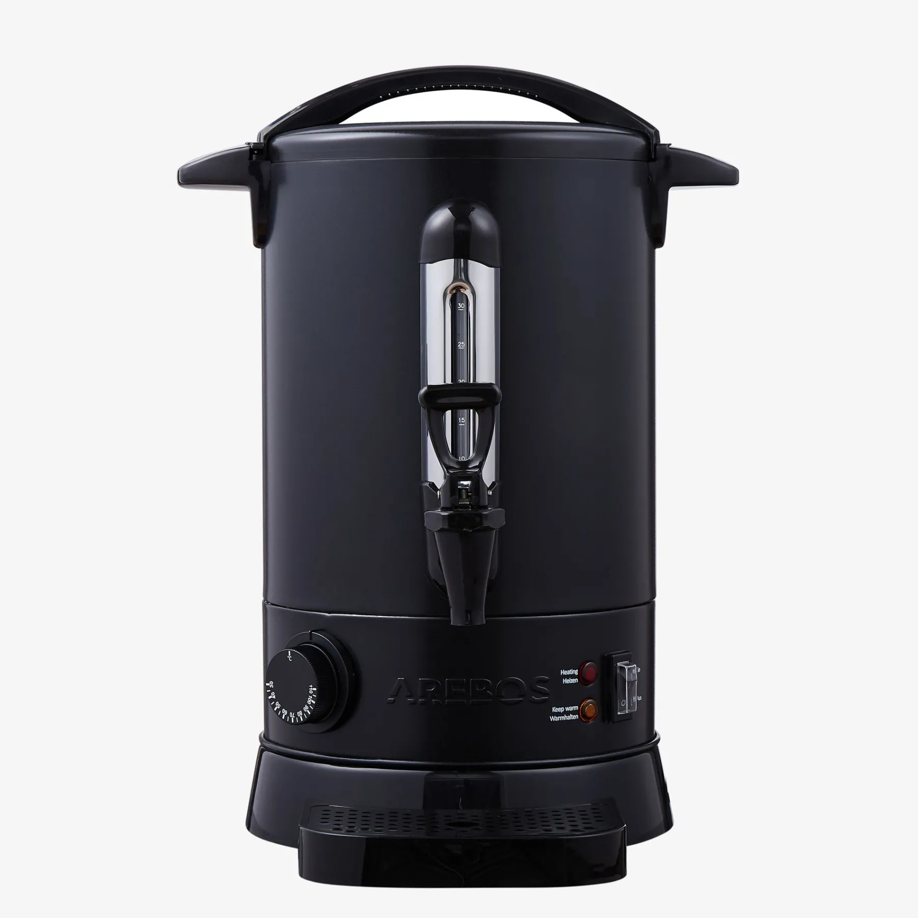Glühweinkocher 8,8 L Schwarz