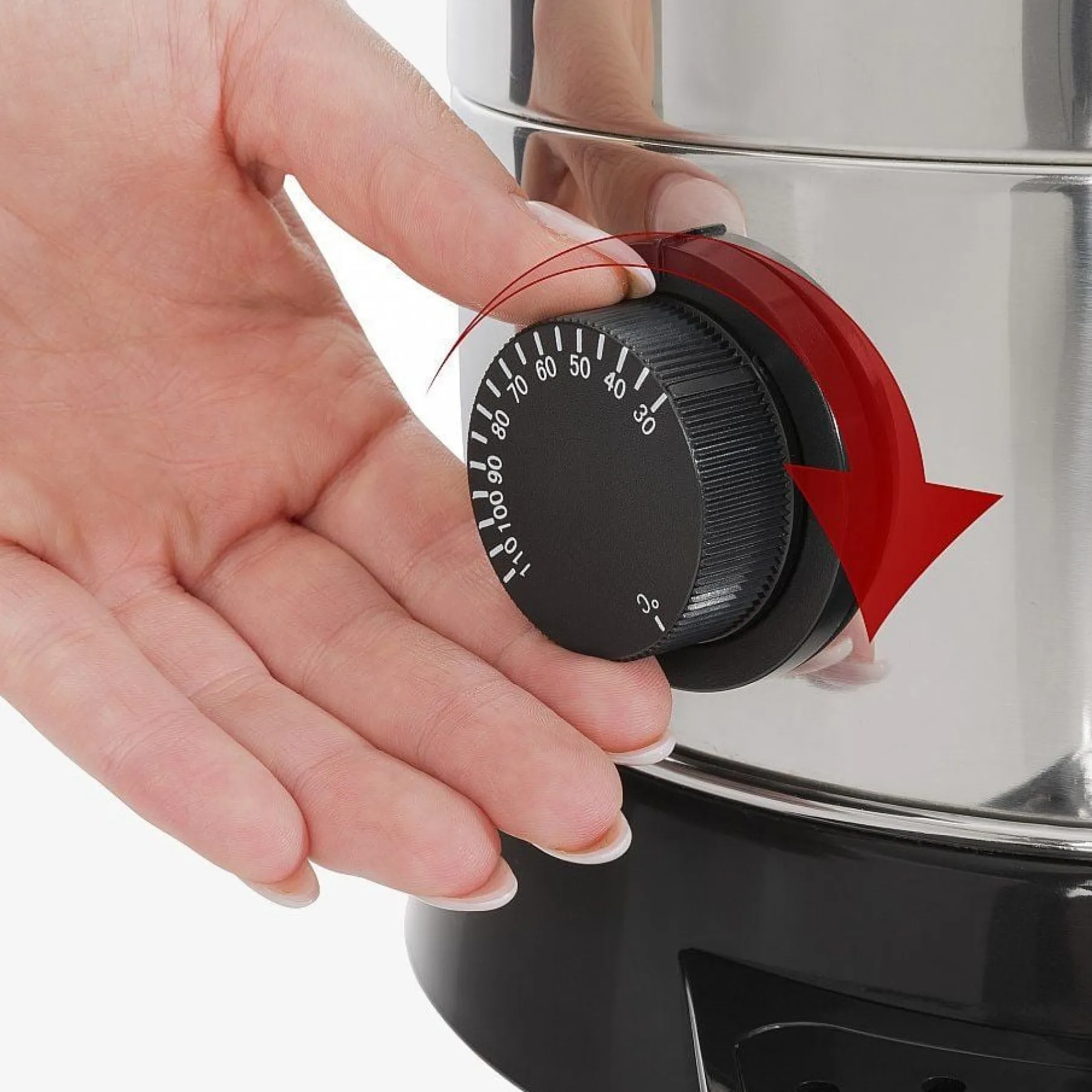 Glühweinkocher 6,8L 950W Edelstahl