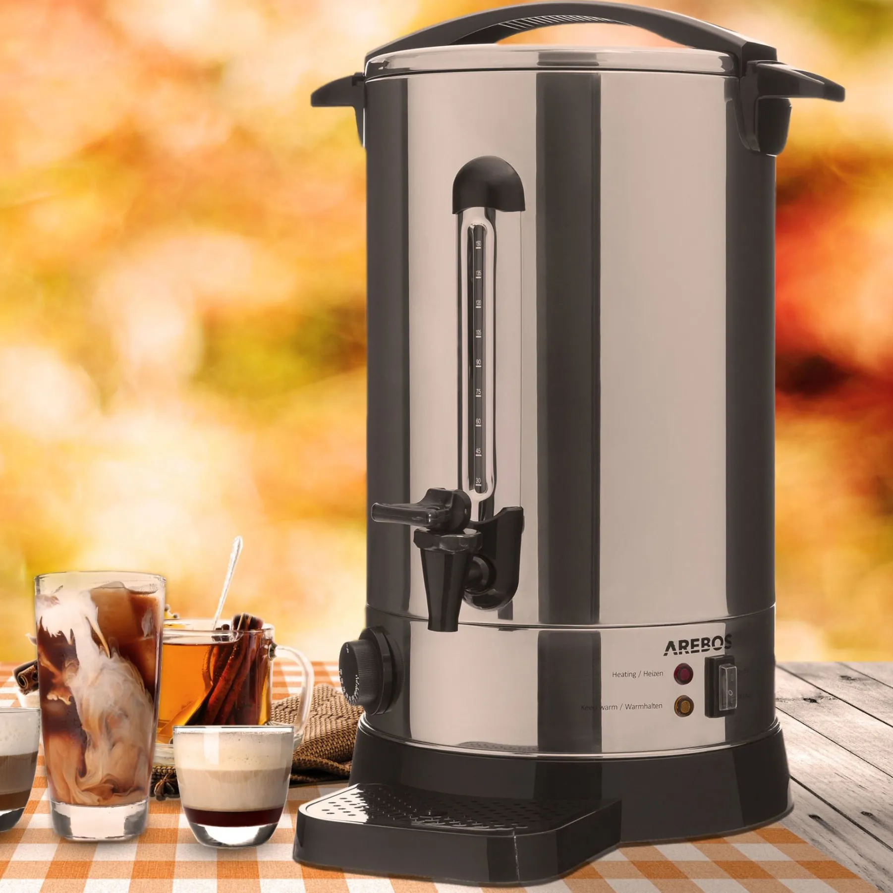 Glühweinkocher 20L 1650W Edelstahl