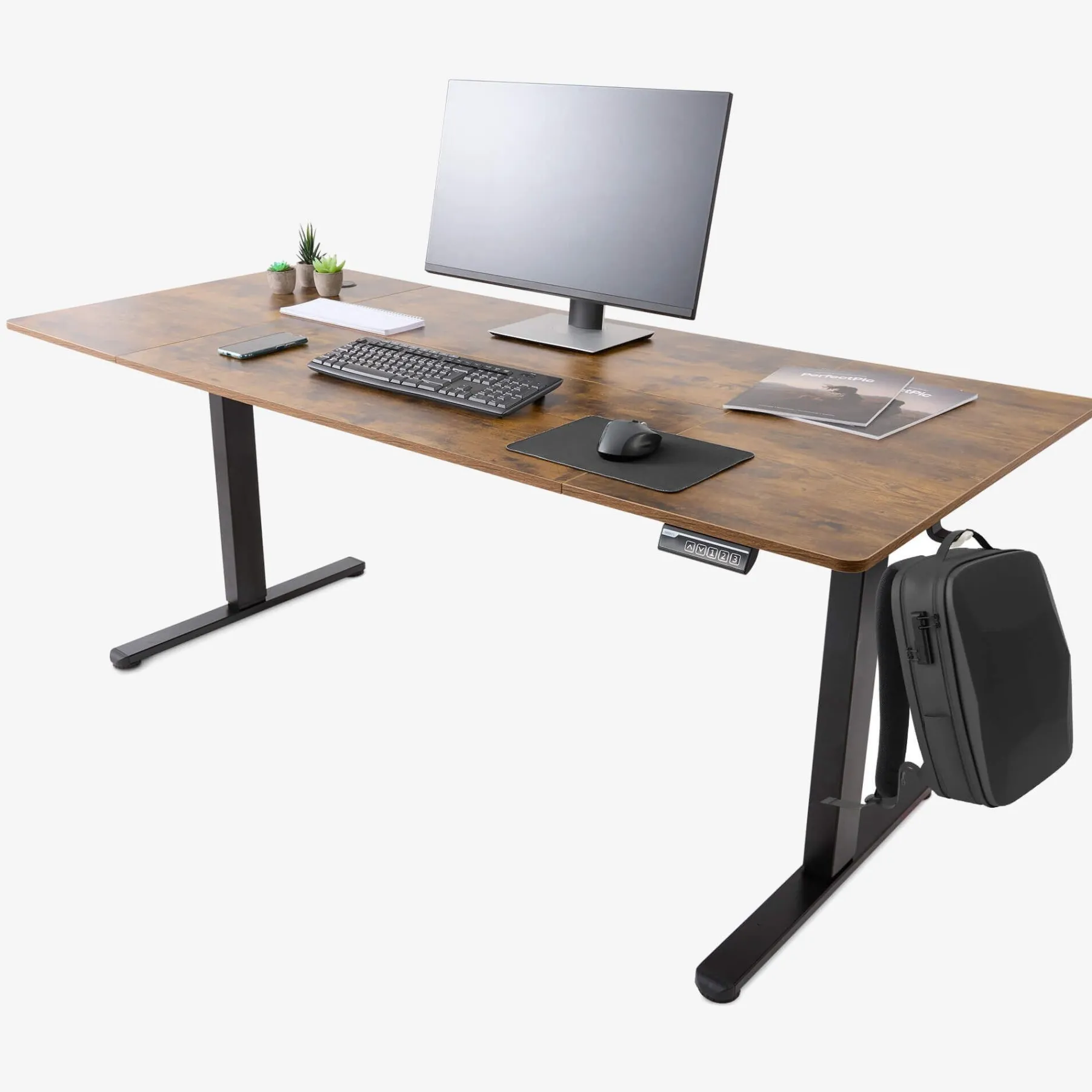Höhenverstellbarer Schreibtisch 160 x 80 cm