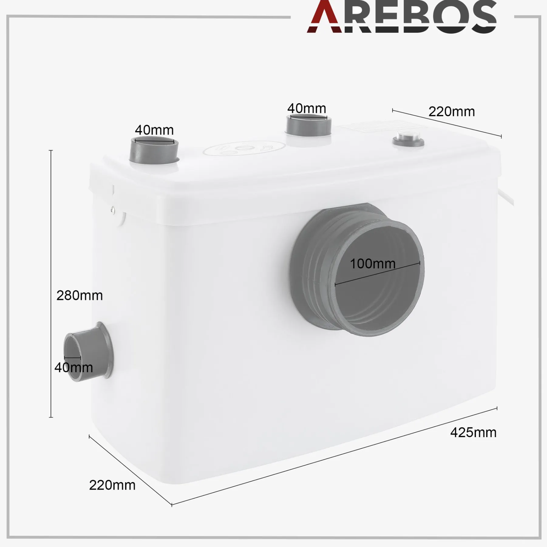 Kleinhebeanlage 600W
