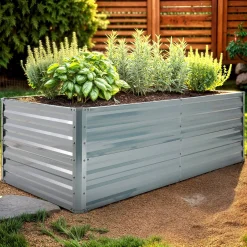 Metall Hochbeet 120 x 90 x 59 cm