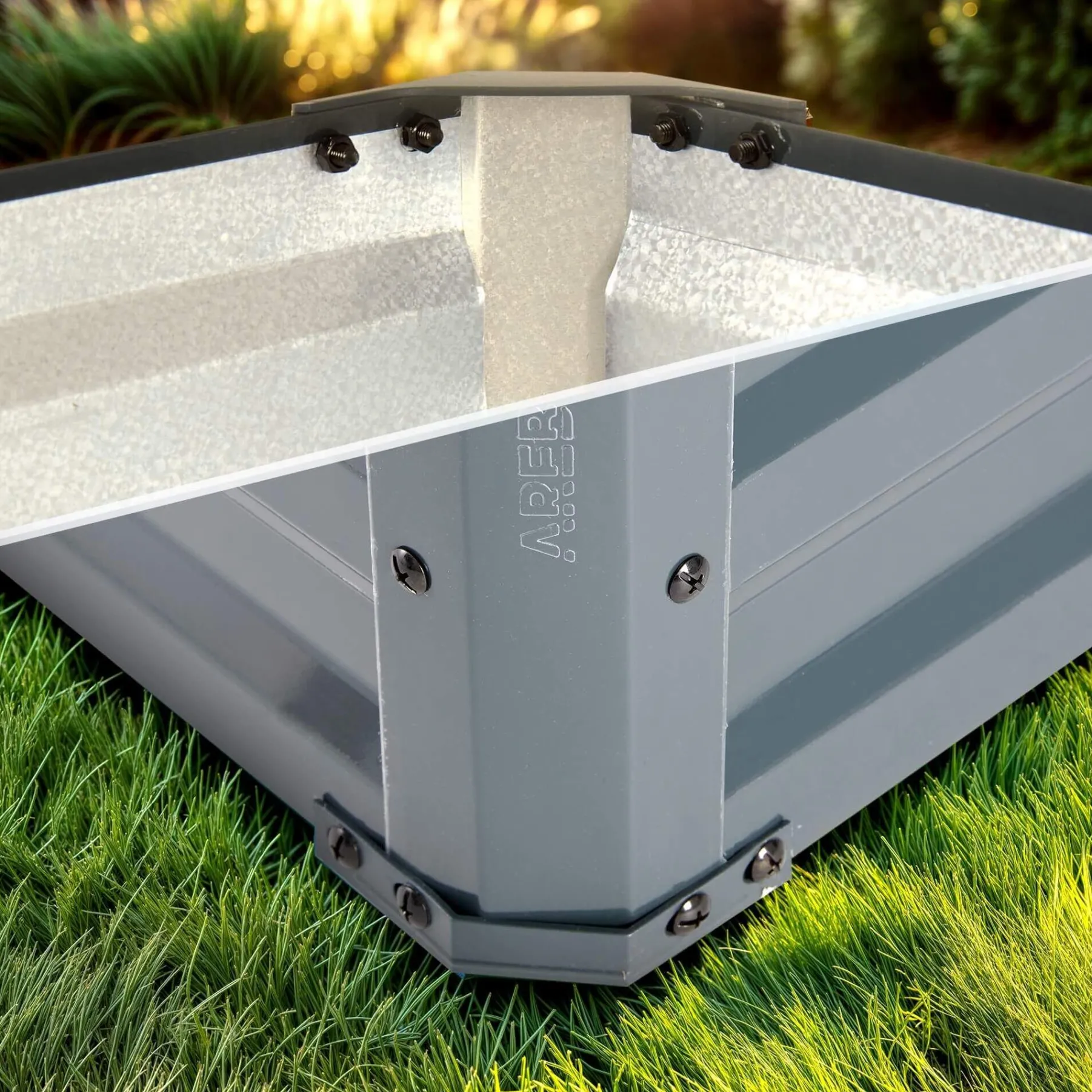 Metall Hochbeet 120 x 90 x 59 cm