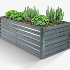 Metall Hochbeet 180 x 90 x 59 cm