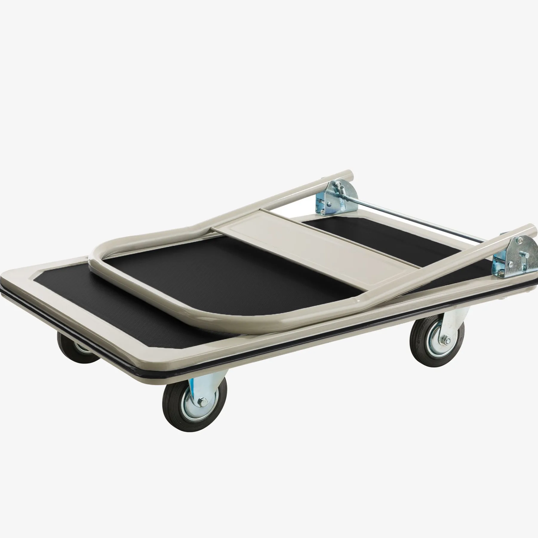 Plattformwagen 300kg schwarz-creme