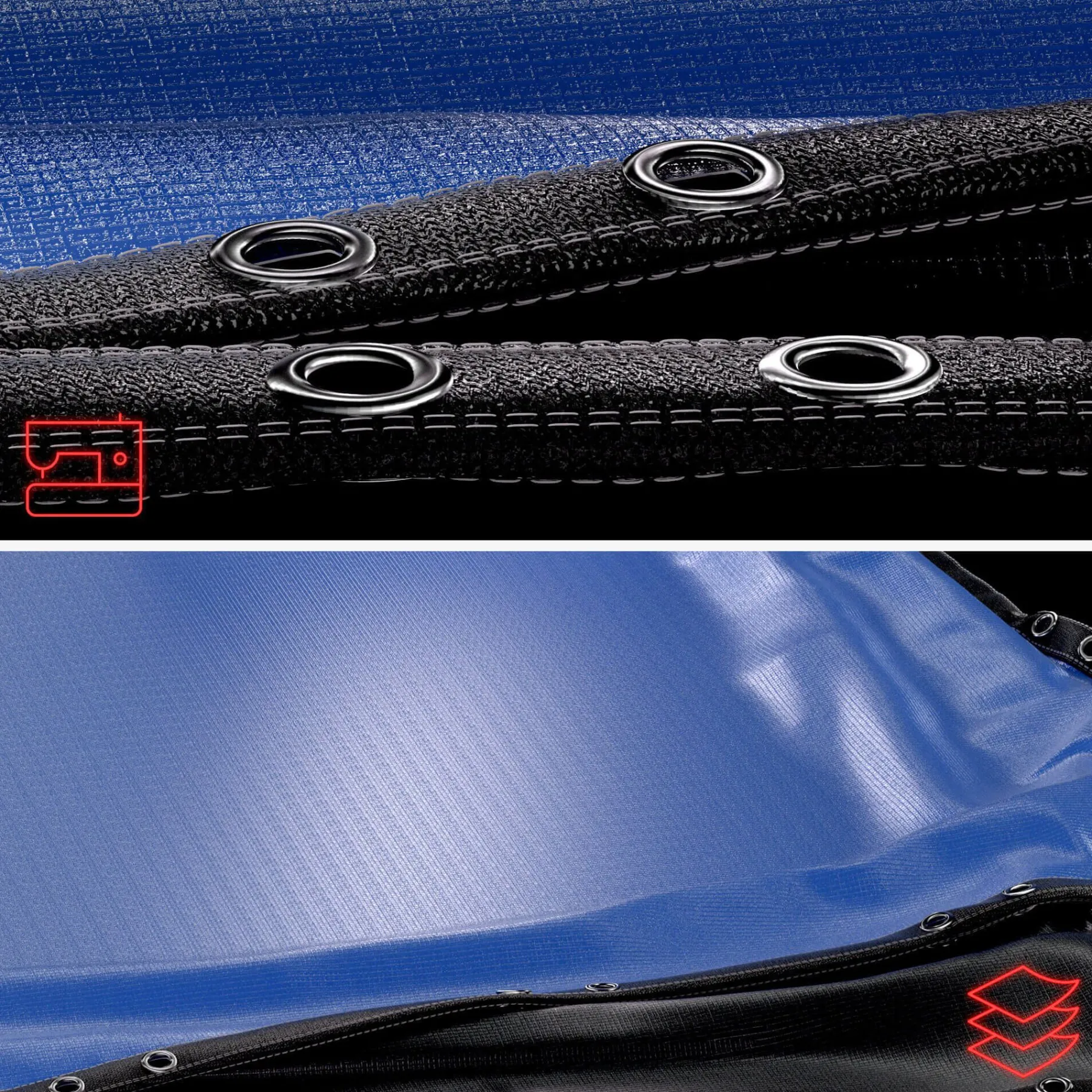 Poolabdeckung rund 420 cm (Für Ø 320-366cm Pools)