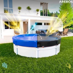 Poolabdeckung rund 560 cm (Für Ø 460-500 cm Pools)