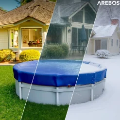 Poolabdeckung rund 560 cm (Für Ø 460-500 cm Pools)