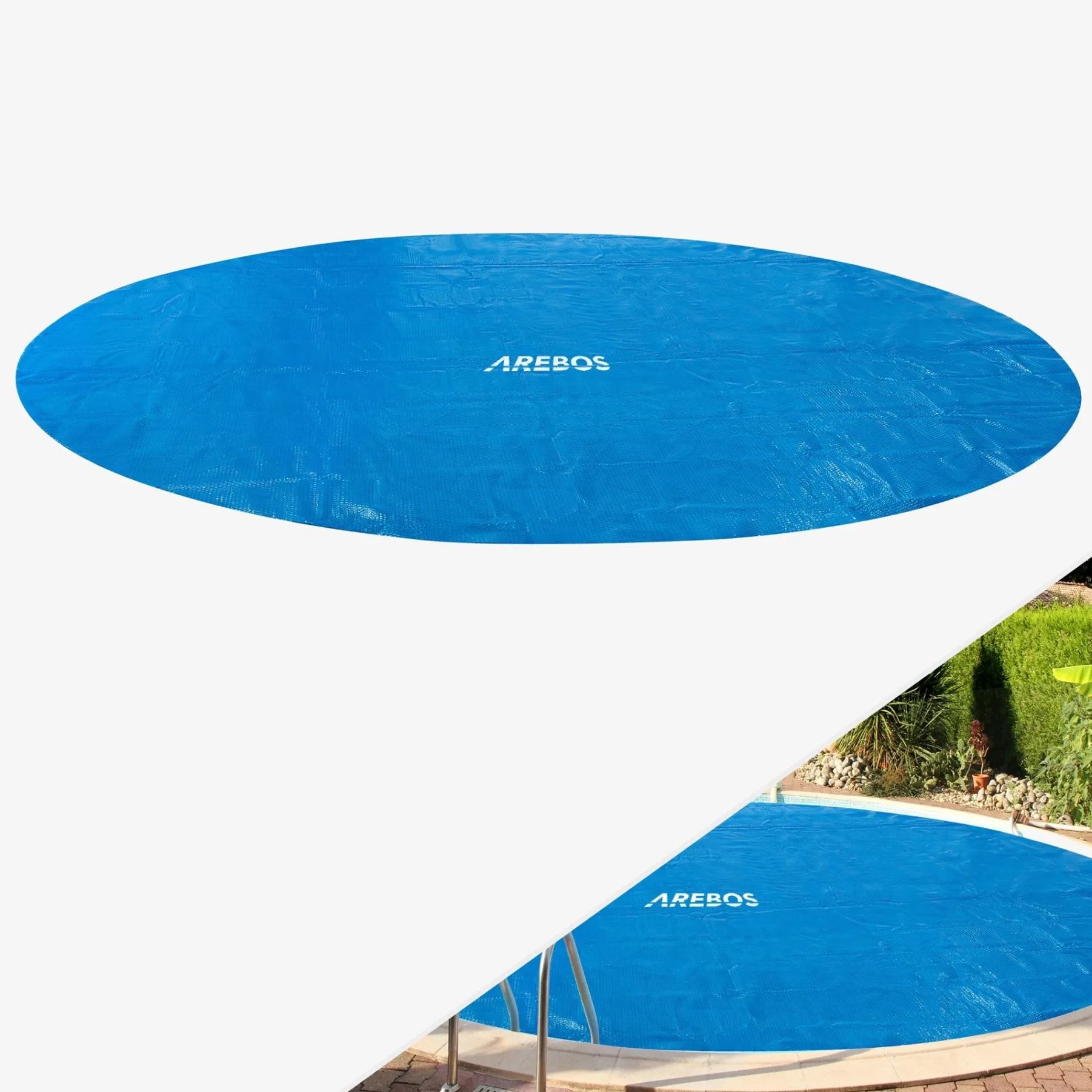 Pool Solarfolie 3,66 m rund 120mic