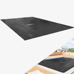 Pool Solarfolie 5,49x2,74 m rechteckig 120mic