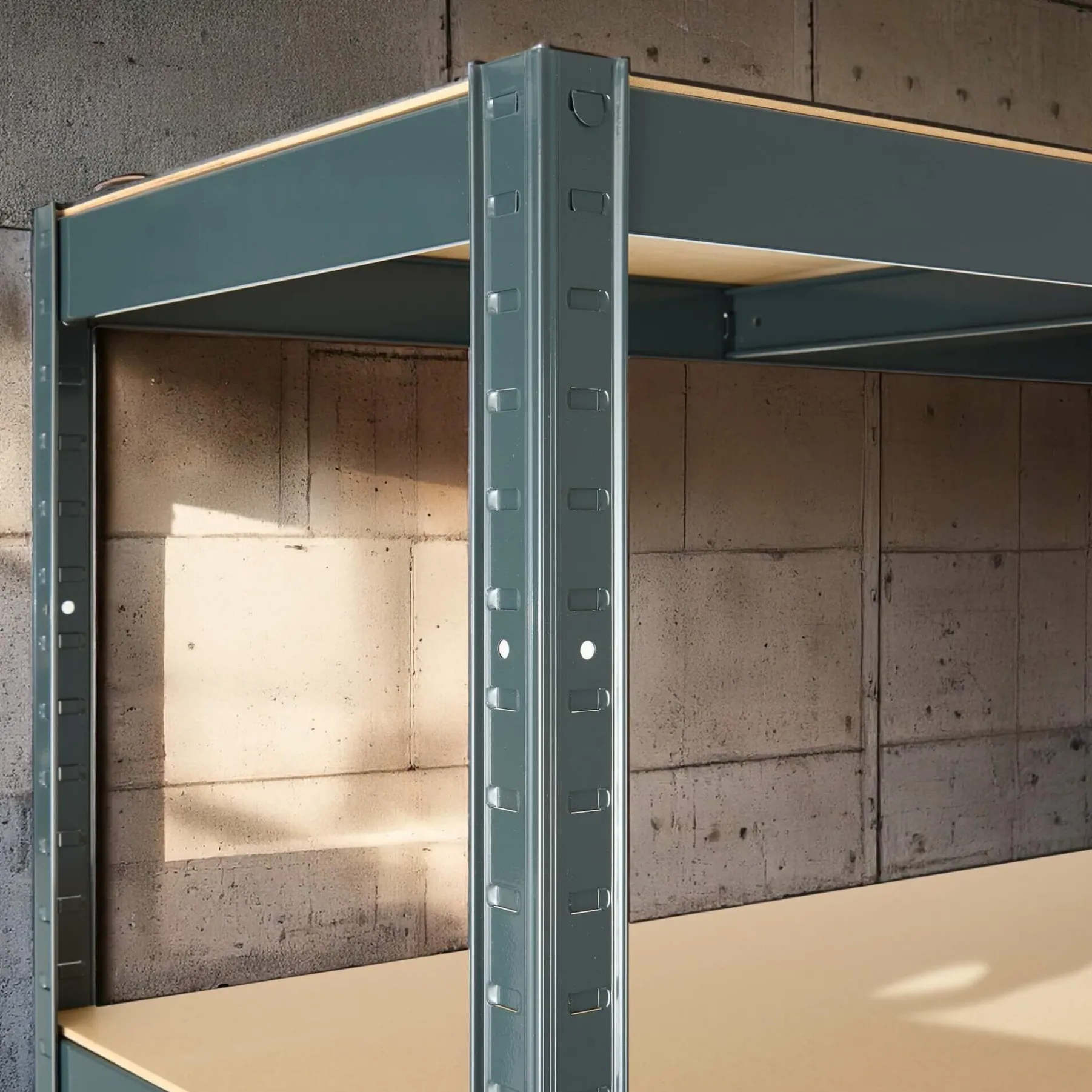 Schwerlastregal 180 x 90 x 40 cm 875 kg Anthrazit