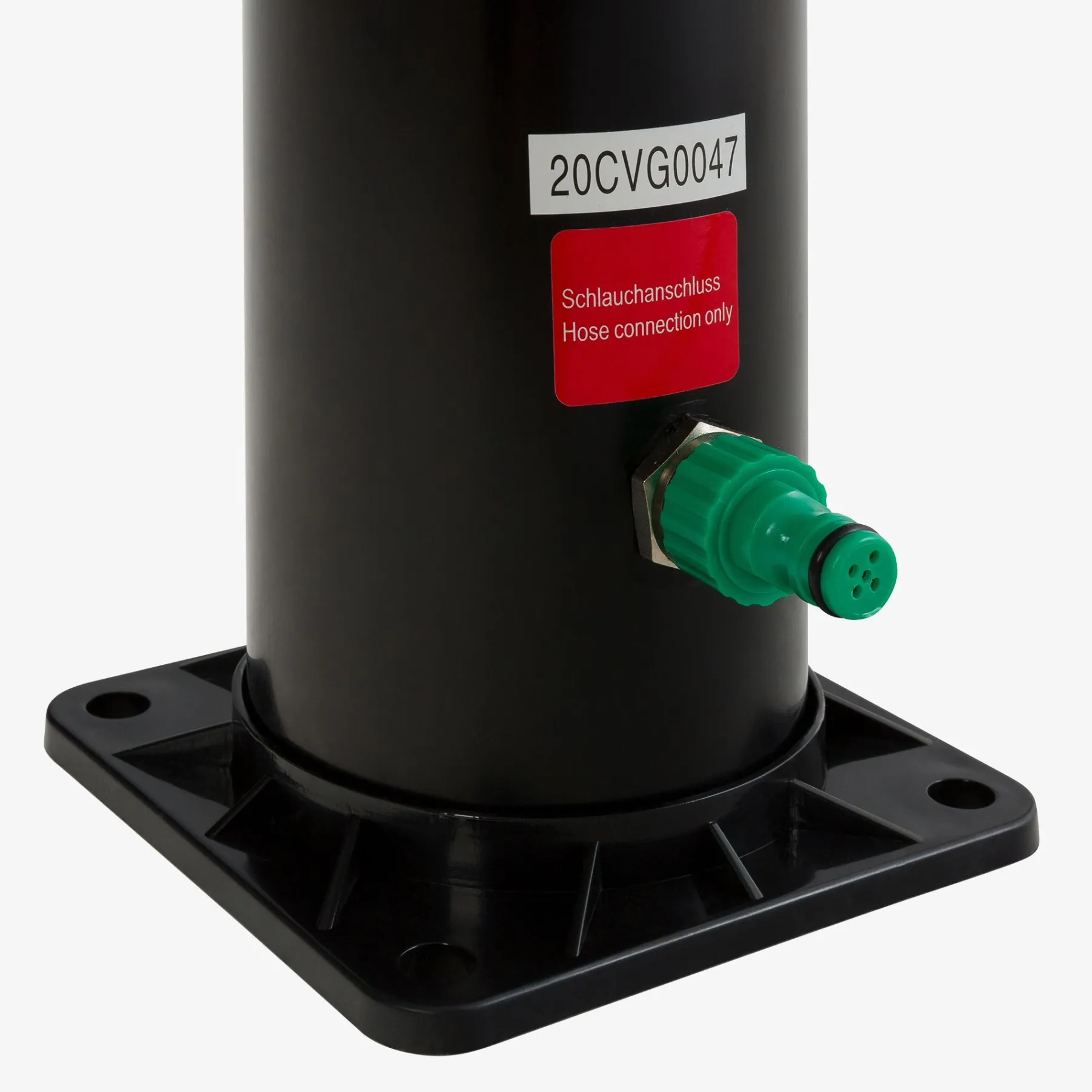 Solardusche 20L schwarz mit Thermometer