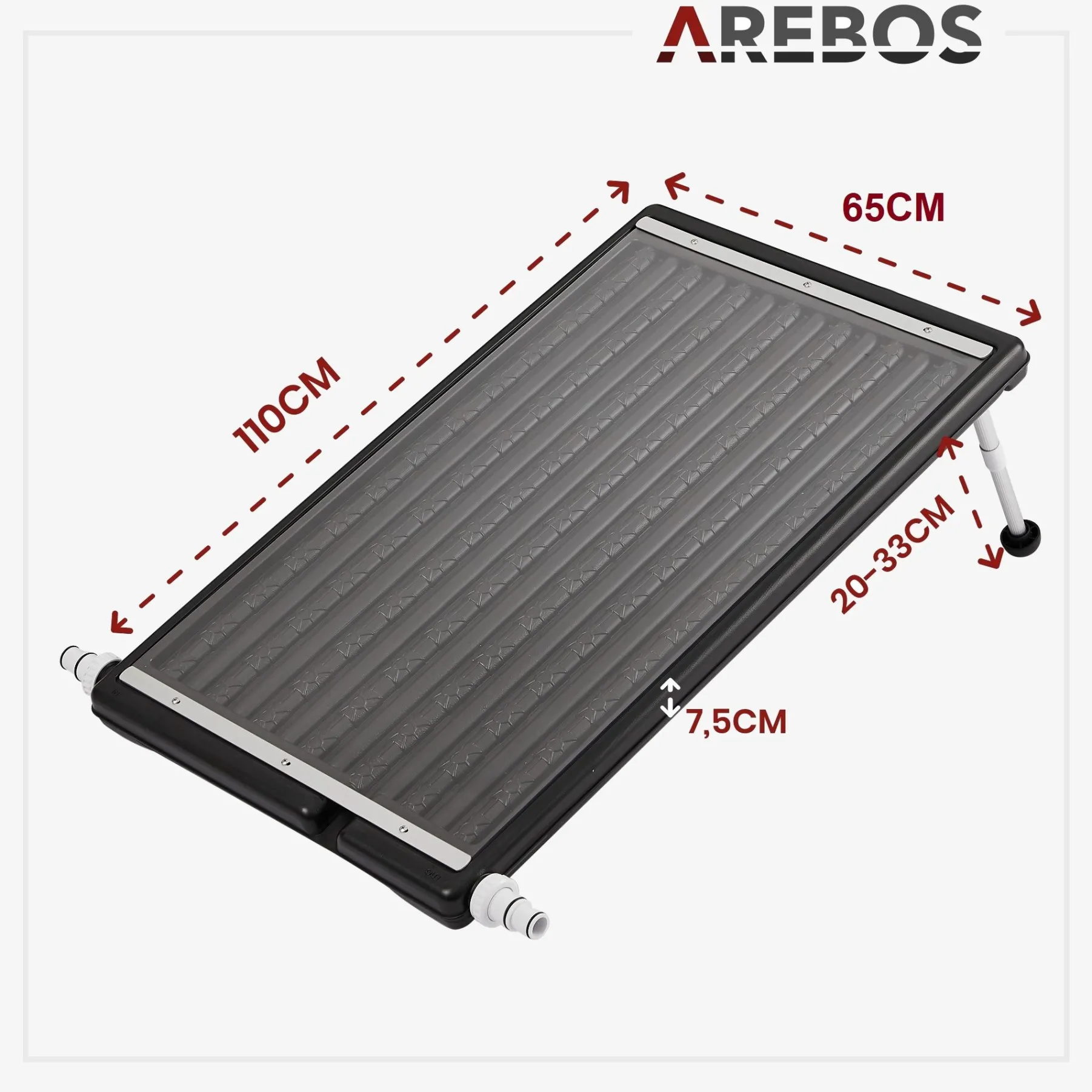 Solarkollektor für Pools