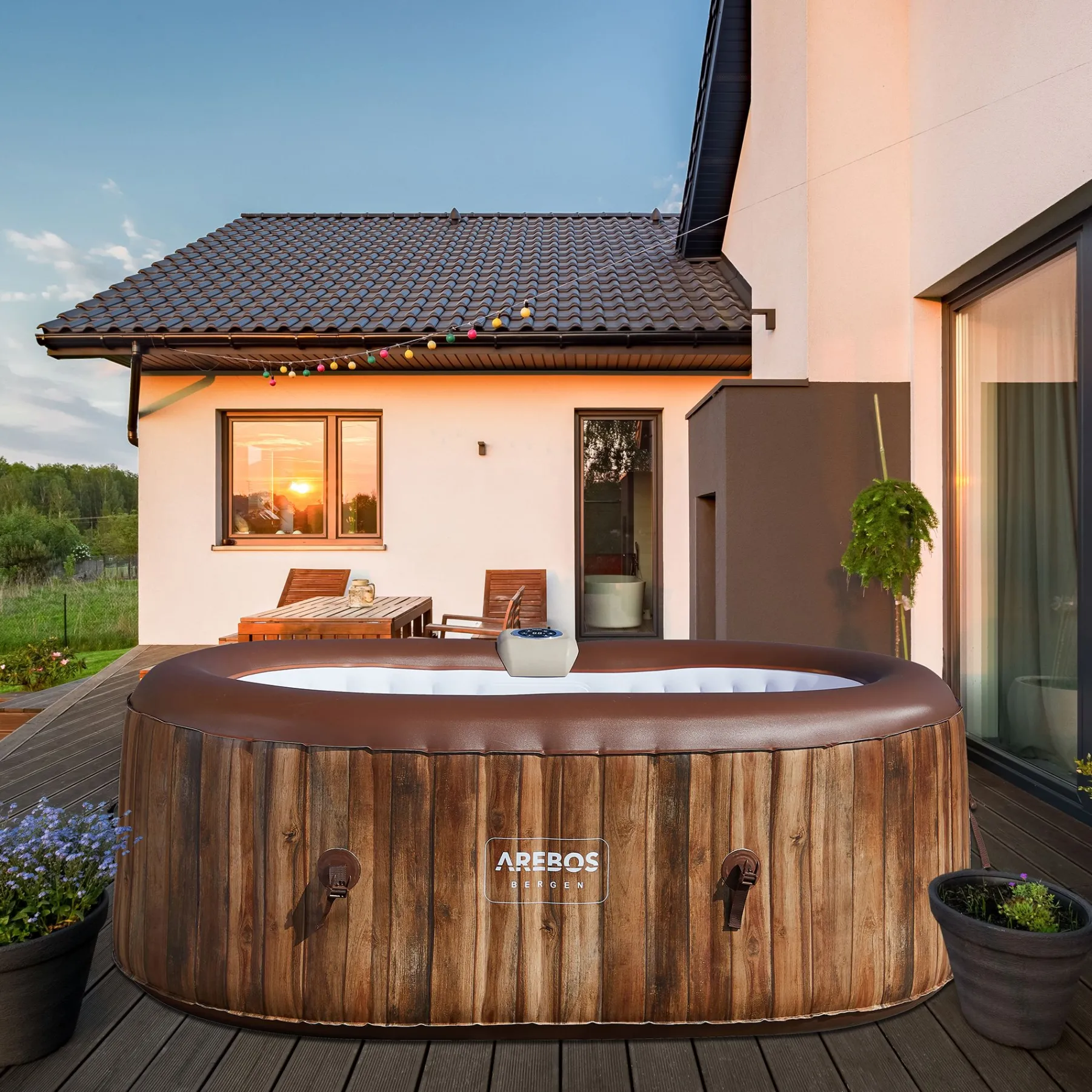 Spa Pool Bergen oval - 2400W
