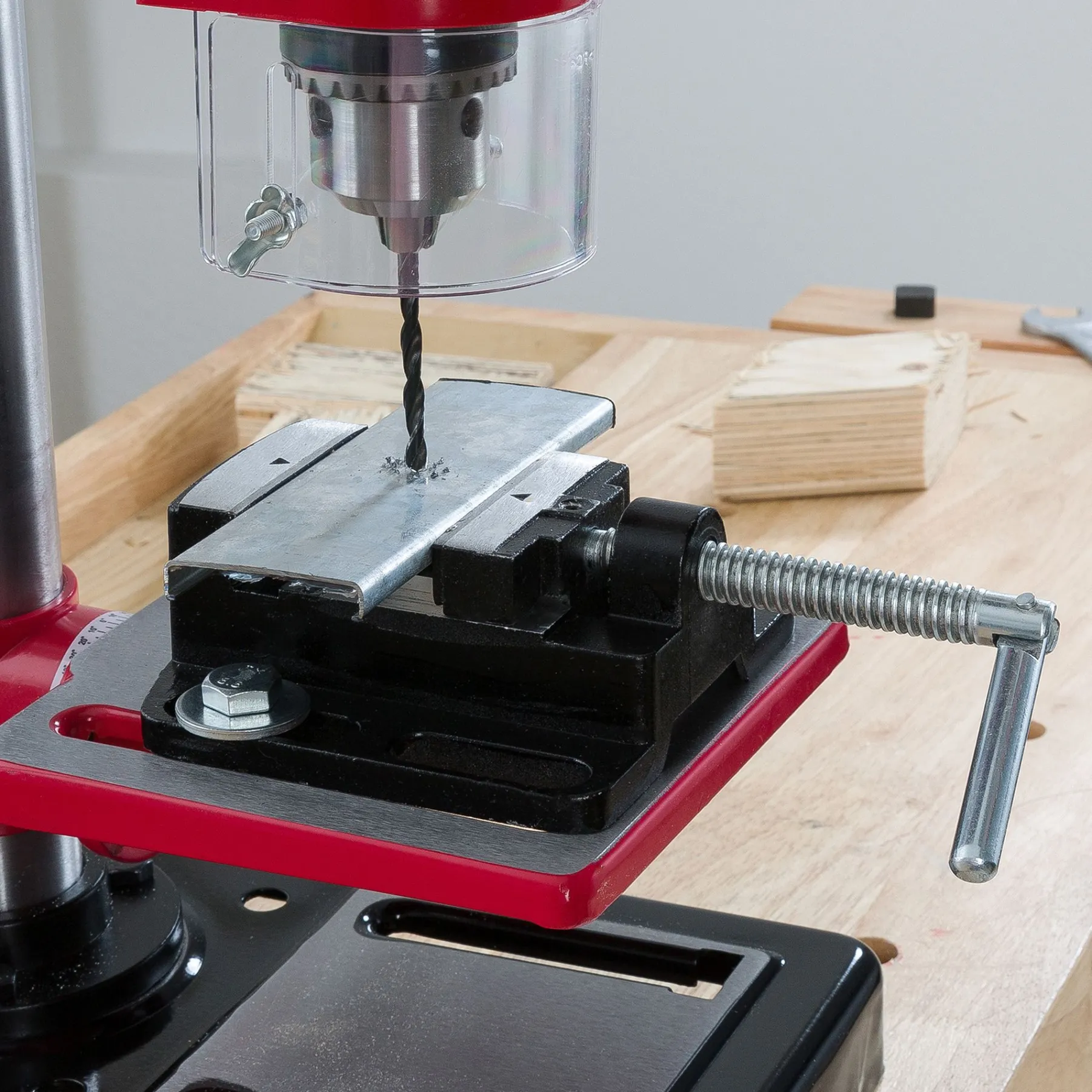 Tischbohrmaschine mit Laser 13 mm 500W