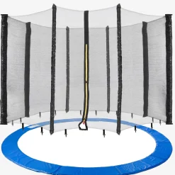 Trampolin Randabdeckung + Netz 396 cm