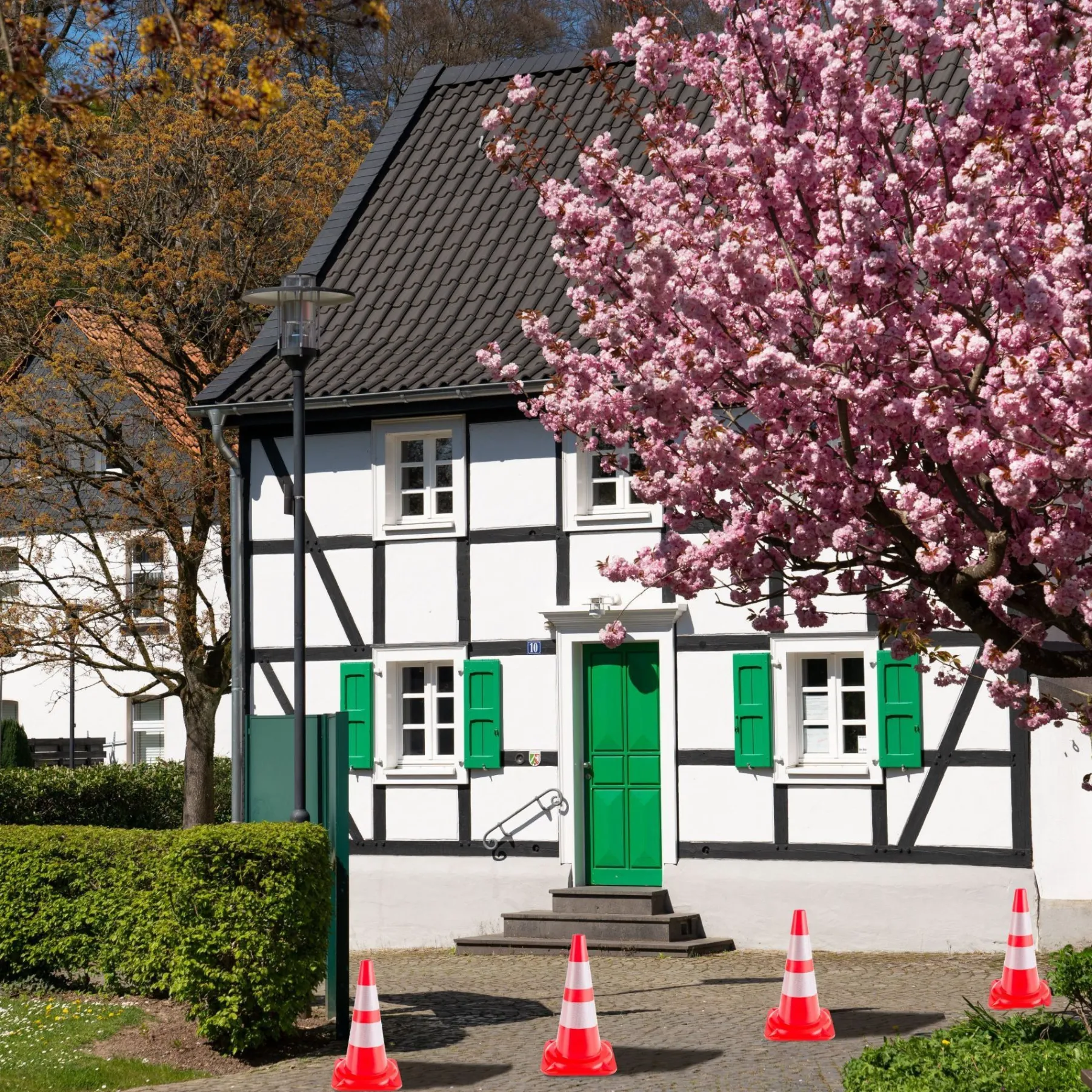 Verkehrs-Leitkegel 10 Stück